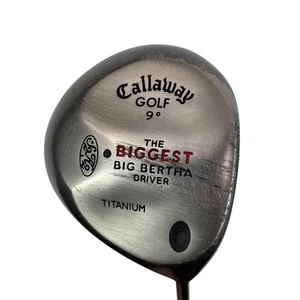 Callaway The Biggest Bertha Driver 1 Wood Titanium 9° RH 46" Super GBB UL Stiff - Picture 1 of 14