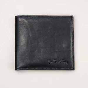 Cartera plegable negra vintage Yves Saint Laurent Saint Tropez para hombre - Imagen 1 de 10
