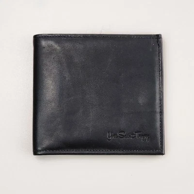 Yves Saint Laurent Saint Tropez Men's Vintage Black Bi-fold Wallet - Image 1 of 4