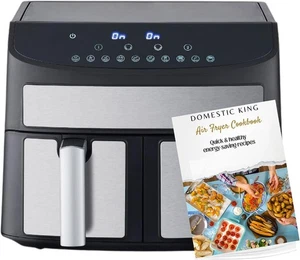 Domestic King 7L Digital Dual Basket 2400W Air Fryer - Picture 1 of 6