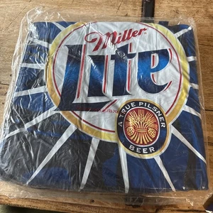 Miller Lite Beer Super Bowl XXXV NY Giants vs Baltimore Ravens Inflatable Chair - Picture 1 of 4