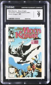 1991 Moon Knight 1st Covers Marvel Comics Presents Card #65 CGC 9 MINT - Picture 1 of 2