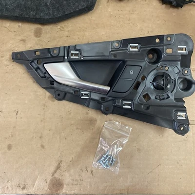 2012 2013 2014 - 2018 Audi A7 Rear Left Driver Side Interior Door Handle 0014 - Image 1 of 4