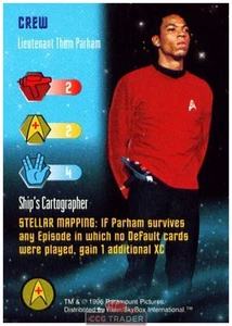 Star Trek The Card Game Lieutenant Thom Parham Near-Mint/NM Very Rare - Picture 1 of 1
