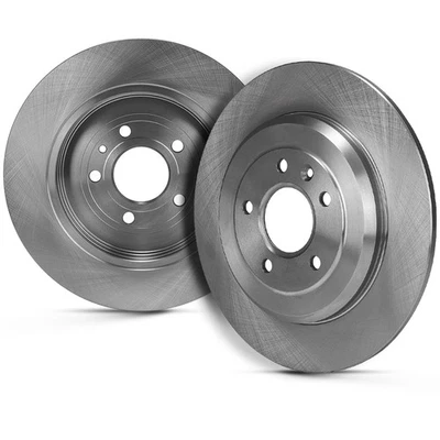 Rotores de disco sólido traseiros de freio todos os modelos para Ford Quinhentos 2005 - 2007 - Imagem 1 de 4