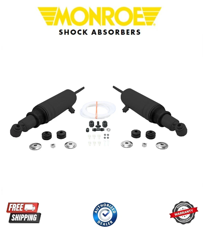 Monroe Max-Air MA756 Rear Air Shock Absorber Pair Set of 2 for Mustang II 74-78 - Image 1 of 1