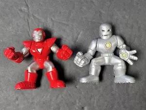 Iron Man Primera Aparición + Silver Centurion Hall of Armor 2008 Super Hero Squad - Imagen 1 de 10