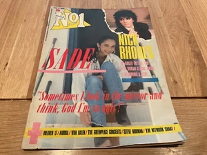 No1 Magazine - 17th May 1986- Midge Ure, Sade, The Cure & much more - Picture 1 of 9