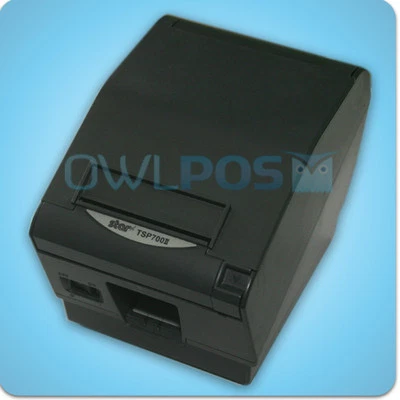 Star TSP700II POS Thermal Receipt Printer USB Dark Gray TSP743IIU REFURBISHED - Image 1 of 2