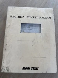 Mori Seiki Electrical Circuit Ladder Diagram For CL 150/200 OEM Rare - Picture 1 of 7