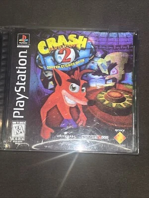 Crash Bandicoot 2 Cortex Strikes Back PS1 PlayStation 1 No Manual - Image 1 of 4