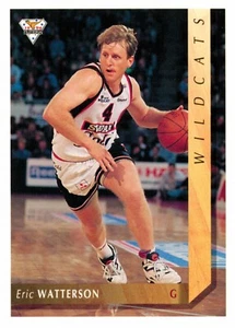 1994 Perth Wildcats NBL Basketball Futera Card - Eric Watterson - Picture 1 of 3