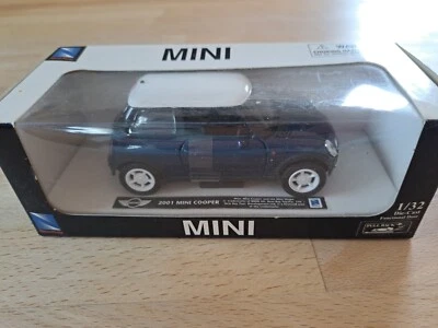 Modellauto 1:32 City Cruiser Collection 2001 Mini Cooper - UNBESPIELT + OVP  - Bild 1 von 2