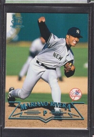 1998 PACIFIC CROWN COLL PLATINUM BLUE PARALLEL #157 MARIANO RIVERA YANKEES 1/67 - Image 1 of 1