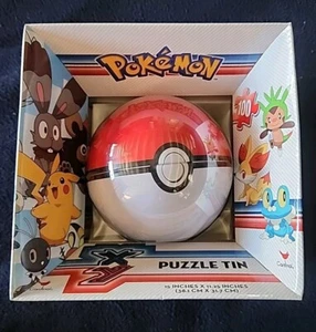 Cardinal Pokemon Puzzle Tin 100 Pcs 2016 - Picture 1 of 6