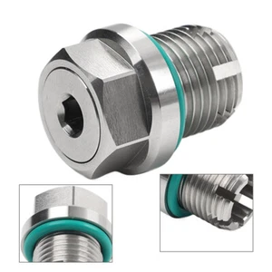 Oil Drain Plug Self-tapping Piggyback Stainless Steel Repair Kit M16.1-1.5x15mm - Picture 1 of 11