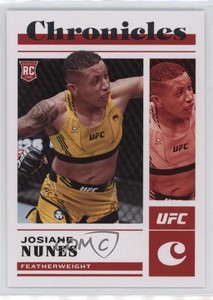 2023 Panini Chronicles UFC Rookies Josiane Nunes #100 Rookie RC