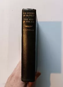The History Of Mr. Polly And The War In The Air By H.G. Wells Hardcover Odhams - Foto 1 di 8