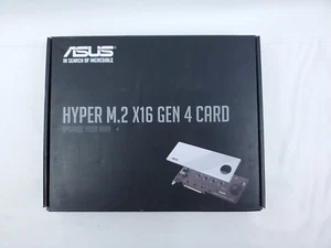 Asus Hyper M.2 x16 Gen 4 Card, 90MC08A0-M0AAY0(Please Read) - Picture 1 of 4