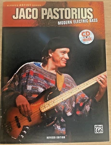 Alfred's Künstler Serie JACO PASTORIOUS moderner E-Bass 38 Übungen - Bild 1 von 3