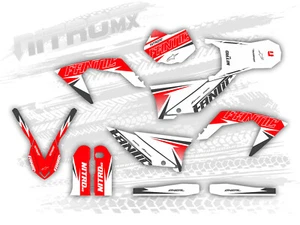 Grafik passend Fantic TZ 125 170 200 300 Dekor Aufkleber - Picture 1 of 1
