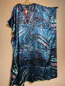 African Clothing Women Kaftan Caftan Gown Long Dress Polyester Pluse Size - Picture 1 of 6