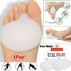 2PCS Gel Metatarsal Sore Ball Of Foot Cushion Pads Insoles Gs Forefoot d Z1L4
