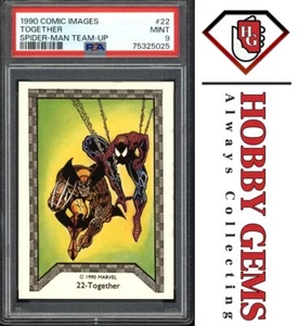 Wolverine Spider-Man PSA 9 1990 Comic Images Together Team Up #22 - Bild 1 von 2