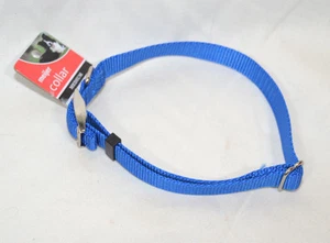 Medium Blue Dog Adj. Collar 5/8" Size M 14-20 inches Meijer NEW - Picture 1 of 1