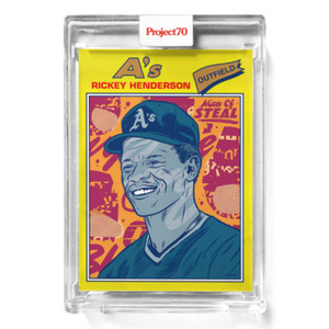 Topps Project70® Card 307 - 1977 Rickey Henderson by Morning Breath - PR: 790