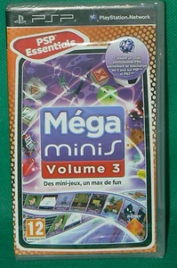 PSP jeu NEUF sous cello scellé MEGA MINIS Volume 3 new sealed PLAYSTATION - Imagen 1 de 1