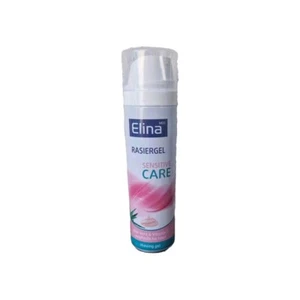 Elina Med Damen Rasiergel Sensitive Care 200ml mit Aloe Vera & Vitamin E - Bild 1 von 2
