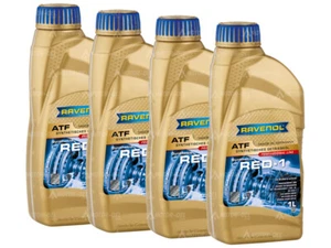 4 (4x1) Liter RAVENOL ATF RED-1 Automatikgetriebeöl - Bild 1 von 1