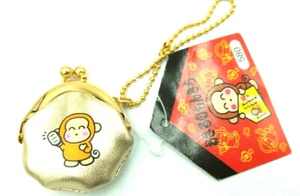 Sanrio Monkichi monkey miniature purse charm. Vintage mint with tag - Picture 1 of 3