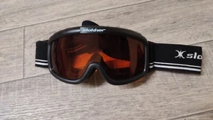 Slokker Skibrille Kinder/ Made in Italy/ Schwarz/ Top Zustand - Bild 1 von 2