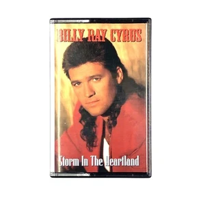 BILLY RAY CYRUS STORM IN THE HEARTLAND Cassette Tape 1994 Rock Folk Country Rare - Imagen 1 de 5