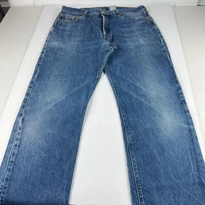 Y2K Levi's Jeans Men's 36x35* 501 XX Straight Blue Faded Whisker Denim Tag 38x40 - Picture 1 of 23