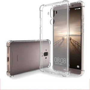 Clear Silicon TPU Back Cover Case for Huawei Mate 9 2016 - Picture 1 of 5
