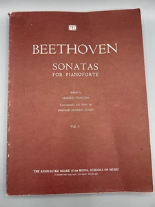 Sonatas Beethoven para pianoforte Vol 1 Harold Craxton ABRSM Partituras Piano - Imagen 1 de 4