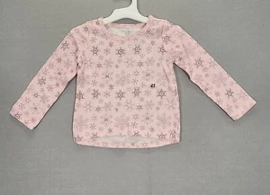 Toughskins Toddler Girl’s Pink Top Size 2T. Christmas Theme long sleeve - Picture 1 of 6