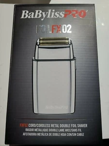 BaBylissPRO FoilFX02 kabelloser Metall-Doppelfolienrasierer - Bild 1 von 3