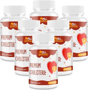 Cholesterol Supplements with Plant Sterols, Niacin, Red Yeast Rice, Citrus Be... - Picture 1 of 1