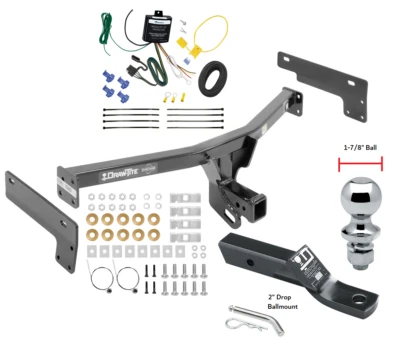 Enganche de remolque para Lincoln MKC 18-19 paquete completo con cableado y bola de 1-7/8" Foto 1 de 4