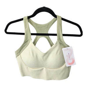 Never Me Mädchen Junior Sport BH Größe L in Pastellgrün Kompressionsfest - Bild 1 von 10
