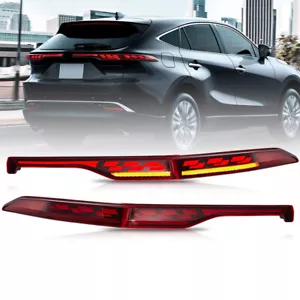 VLAND Full-width LED Tail Lights w/Sequential For Toyota Venza Harrier 2022-2024 - Picture 1 of 15