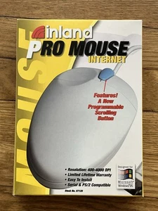 Inland Pro Serial Mouse 07125 New With Disk - Picture 1 of 7