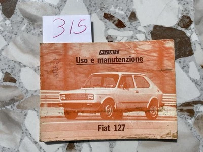 Libretto uso e manutenzione FIAT 127 L C CL - 1980 - Originale - Immagine 1 di 4