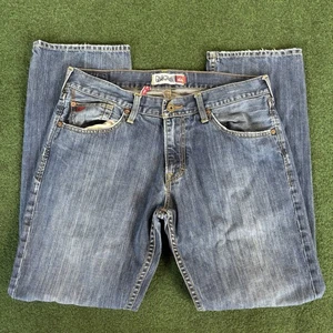 Quiksilver Vintage Jeans Herren Größe 34X32 Y2K Quik Jean Regular Fit Distressed - Bild 1 von 12