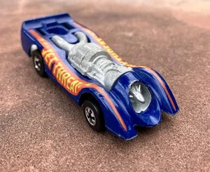 Hot Wheels Flying Colors Jet Threat II with Blackwalls - Made Hong Kong - Picture 1 of 9