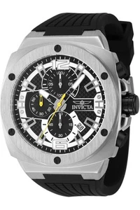 Racing Herren 47mm Edelstahl schwarz + stahlgraues Zifferblatt VD57 Quarz - Bild 1 von 7